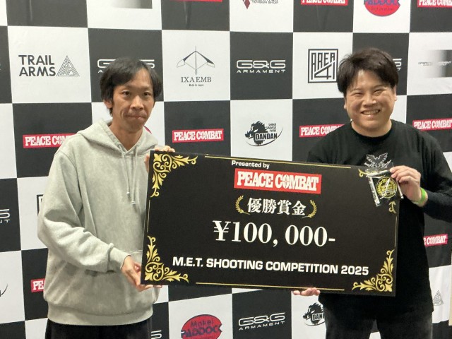 優勝　ハセガワさん